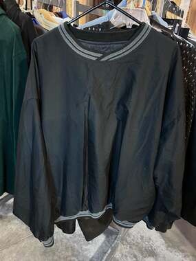 North End Men's XL Black V-Neck Pullover Windbreaker Golf Jacket Putnam Investme